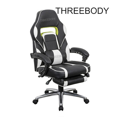 Mobile Comfy Seat Gaming Chair Breathable High Straight Back With Lumbar Support