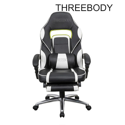 Mobile Comfy Seat Gaming Chair Breathable High Straight Back With Lumbar Support