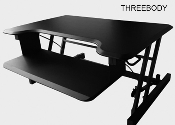 Ergonomic Techniques Modern Computer Desk 800 * 520mm In Black / White