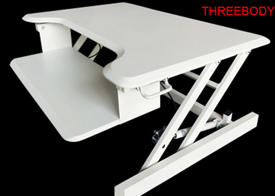 Ergonomic Techniques Modern Computer Desk 800 * 520mm In Black / White