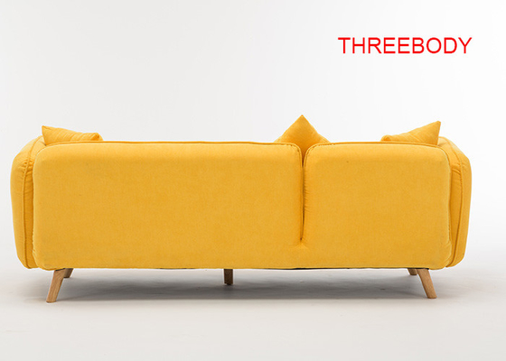 Modern Contemporary Bedroom Furniture Customized Three Seater Fabric Sofa