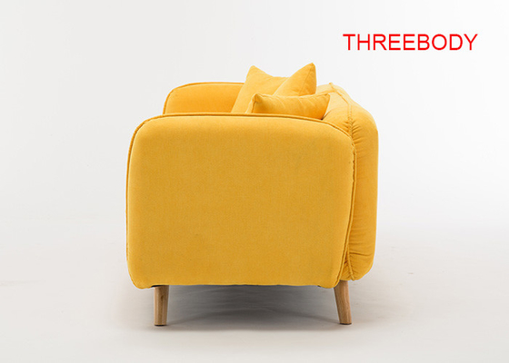 Modern Contemporary Bedroom Furniture Customized Three Seater Fabric Sofa