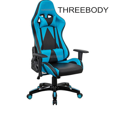 Racing Style High Back PU Leather Office Gaming Chair Ergonomic Style Swivel Chair Headrest Lumbar Support