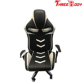 Китай Коммерчески черно-белый стул игры, облегченный стул стола места гонок завод