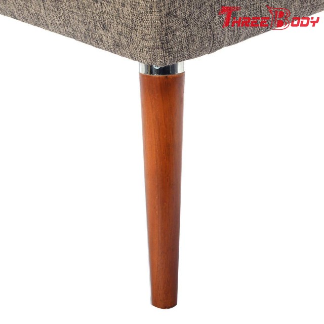 Нога коммерчески современного кресла для отдыха кофейни мебели гостиницы удобного деревянная