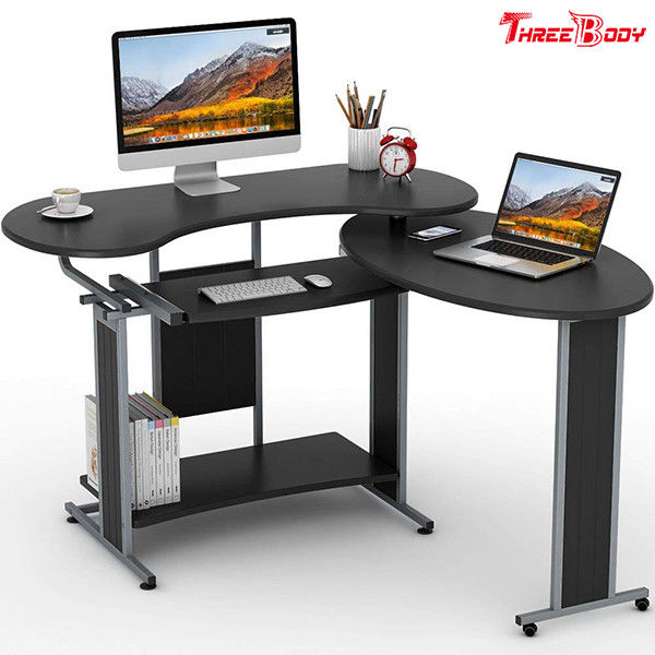 Л форменный современный стол домашнего офиса, простой небольшой стол настольного компьютера