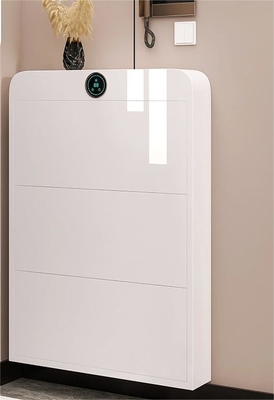 2024 New Disinfection Smart Sterilization Ultra-Thin 15cm wide Steel Shoe Storage Cabinet For Home Entrance, Aisle